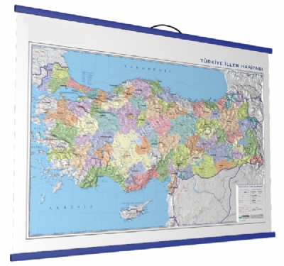Kabartma Trkiye haritas Kabartma Trkiye iller haritas 70x100 cm