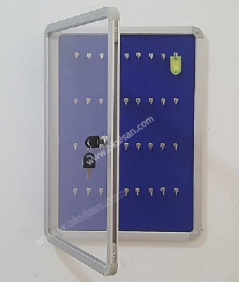 Anahtar asma dolab fiyat 35x50cm 20 anahtarlk