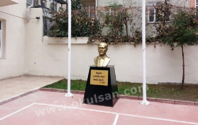 Atatürk Büstü Kaide yapımı hazır kaide modeli 175 cm