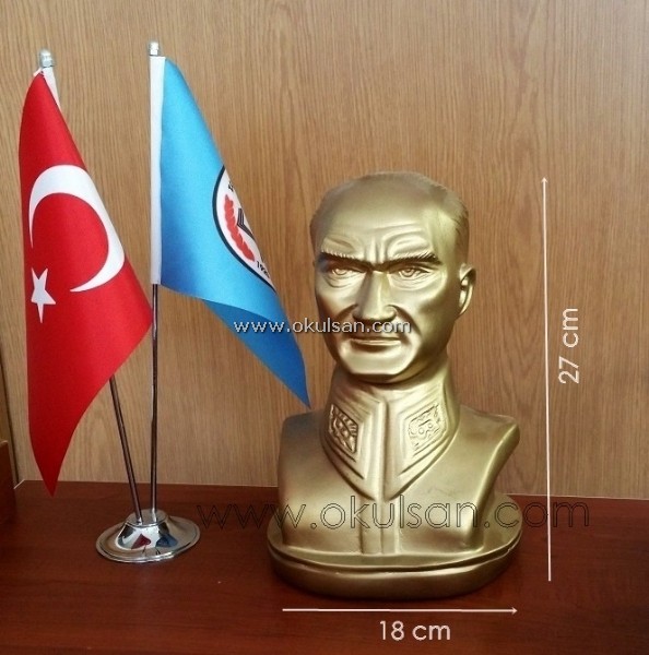 Atatürk büstü küçük boy, Atatürk biblosu 27 cm