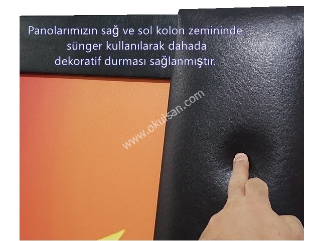 Atatürk Resimli Makam Arkalığı 70x110 cm