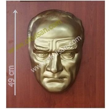 Atatürk Maskları,büyük boy Atatürk maskları fiyatları 49 cm