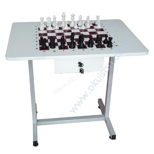 Satranç masası imalatı ve fiyatları 60x80x70h