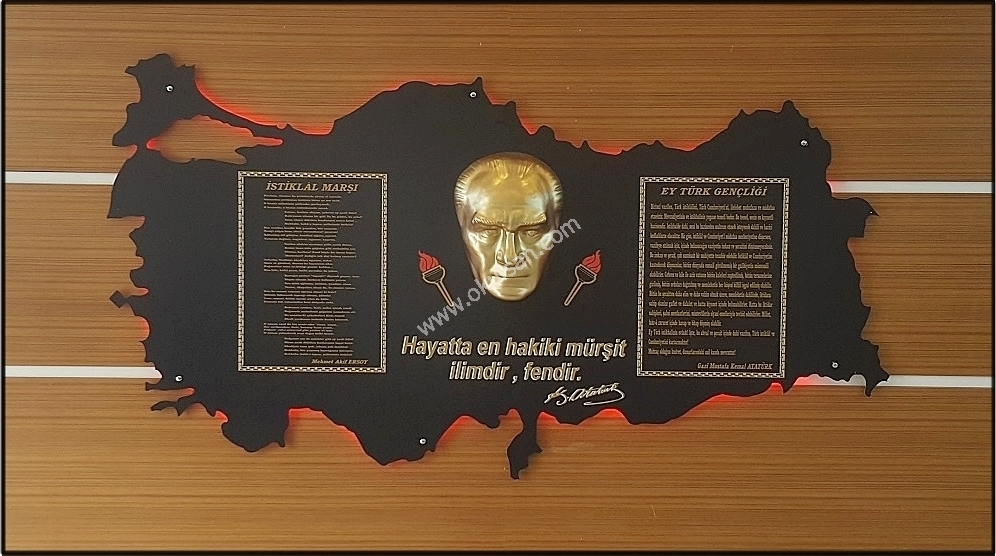 Atatürk köşeleri fiyatı Atatürk köşesi Işıklı Türkiye modeli