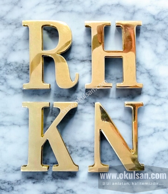 Pirin� d�k�m harfler ,pirin� rakamlar 12 cm �l��s�