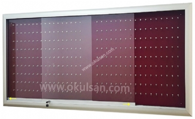 Anahtar asma dolab fiyatlar 100x200 cm 306 adet anahtarlk