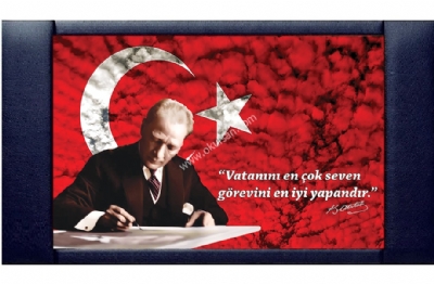 Atatrk Makam Arkal Panosu Fiyat 70x110 cm