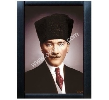 Atatürk resmi Deri çerçeveli fiyatı