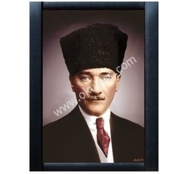 Atatrk resmi Deri ereveli fiyat