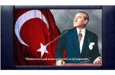 Makam Odalar Tablolar Atatrk Resimli Tablolar 100x160 cm