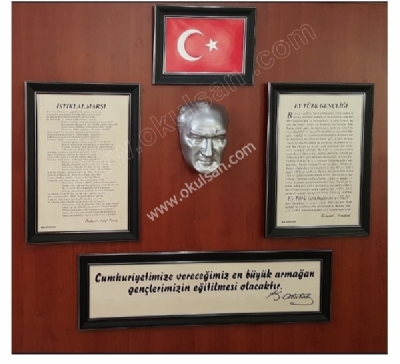Atatürk Köşeleri örnekleri Ekonomik fiyat  5 parça