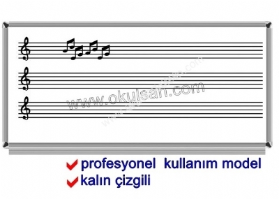 Mzik tahtalar profesyonel model byk l 105x240 cm