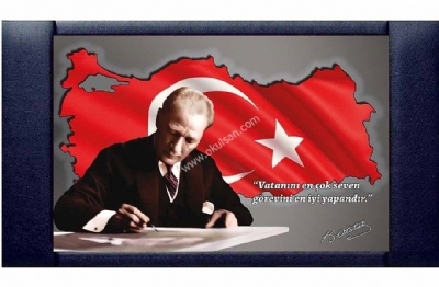 Atatürk Makam Panoları, Atatürk Makam Panosu 70x110 cm
