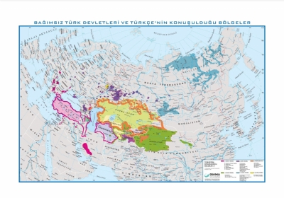 Bamsz Trk Devletleri 70x100cm