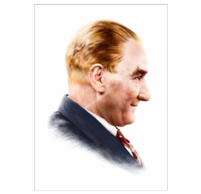 Atatürk Resimleri Örnekleri, Atatürk Posteri 150x225 cm