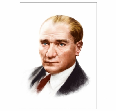 Atatürk Posteri Örnekleri Büyük Boy 150x225 cm