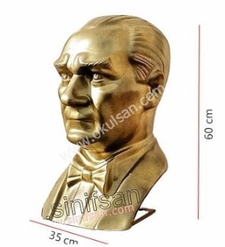 Atatürk Büstü Okul modeli örnekleri, Atatürk büst fiyatı 60 cm yükseklik