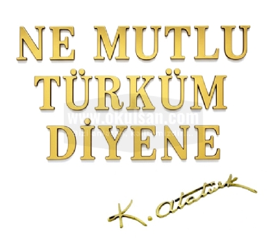 5 cm Pirin� Yaz�lar Set + imza