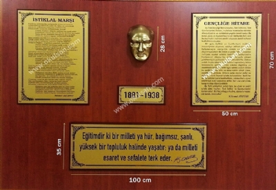 Atatürk Köşesi pirinç görünüm Atatürk Köşesi fiyatları