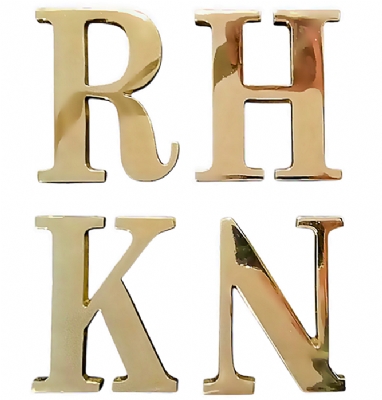 Pirin yaz harf, Apartman ve bina kap isimleri 25 cm ls