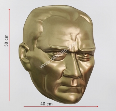 Atatürk Maskı Polyester model Fiyatı 50 cm