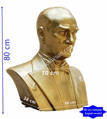 Atatürk büstü imalatı,Eğitim kurumları Atatürk büstleri 80 cm